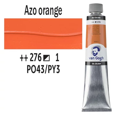 Talens Van Gogh uljana boja, 200 ml - 276, azo orange
