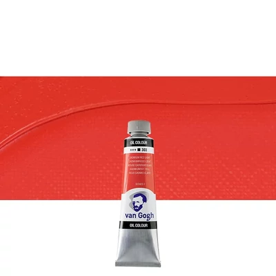 Talens Van Gogh uljana boja, 40 ml - 303, cadmium red light