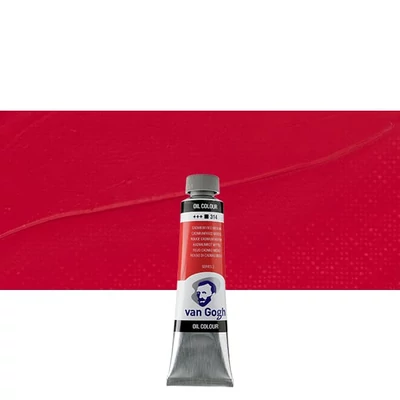 Talens Van Gogh uljana boja, 40 ml - 314, cadmium red medium