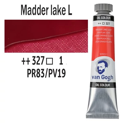 Talens Van Gogh uljana boja, 20 ml - 327, madder lake light