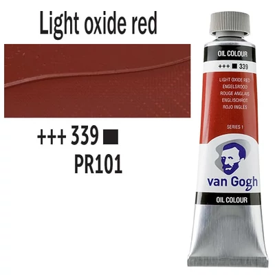 Talens Van Gogh uljana boja, 40 ml - 339, light oxide red