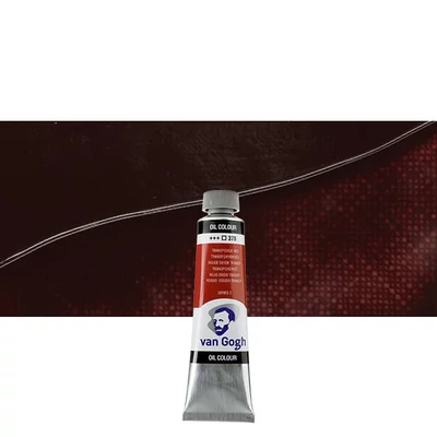 Talens Van Gogh uljana boja, 40 ml - 378, transparent oxide red