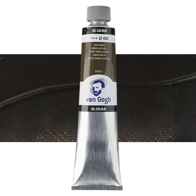 Talens Van Gogh uljana boja, 200 ml - 408, raw umber