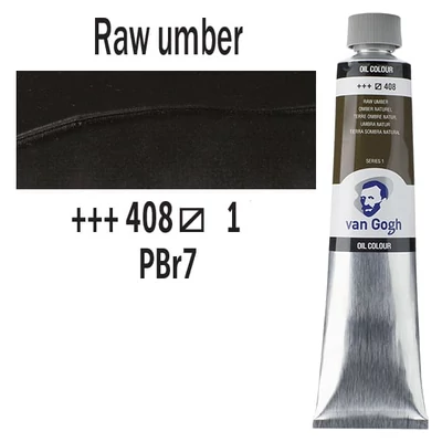 Talens Van Gogh uljana boja, 200 ml - 408, raw umber