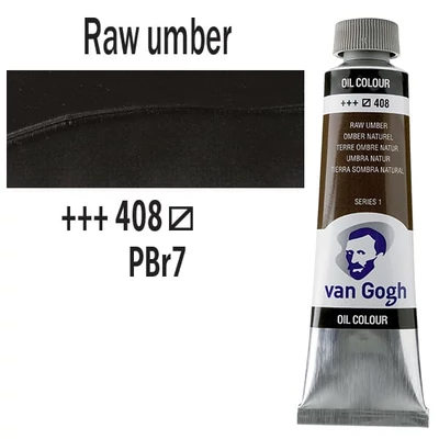 Talens Van Gogh uljana boja, 40 ml - 408, raw umber