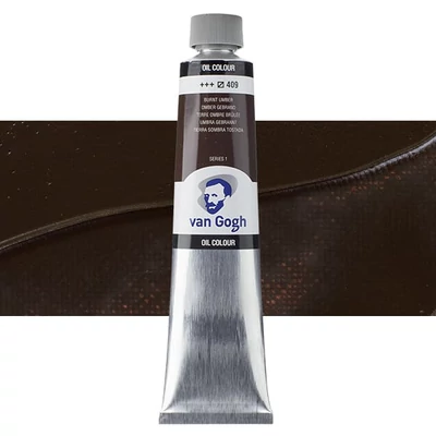 Talens Van Gogh uljana boja, 200 ml - 409, burnt umber