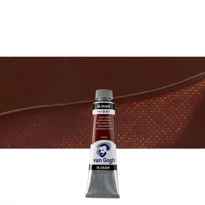 Talens Van Gogh uljana boja, 40 ml - 411, burnt sienna