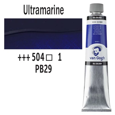 Talens Van Gogh uljana boja, 200 ml - 504, ultramarine