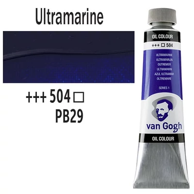 Talens Van Gogh uljana boja, 40 ml - 504, ultramarine