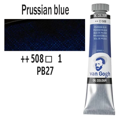Talens Van Gogh uljana boja, 20 ml - 508, prussian blue