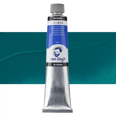 Talens Van Gogh uljana boja, 200 ml - 512, cobalt blue ultramarine