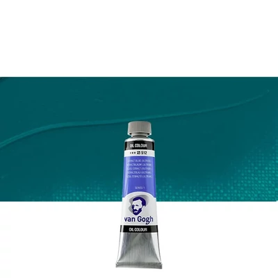 Talens Van Gogh uljana boja, 40 ml - 512, cobalt blue (ultramarine)
