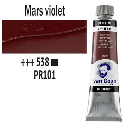 Talens Van Gogh uljana boja, 40 ml - 538, mars violet