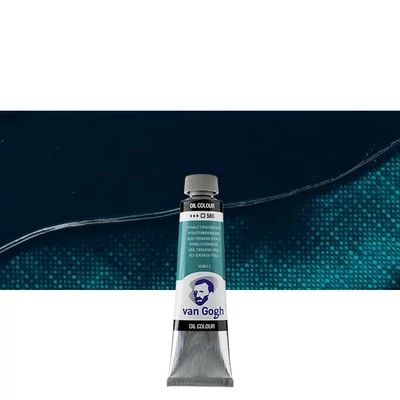 Talens Van Gogh uljana boja, 40 ml - 565, phthalo turquoise blue