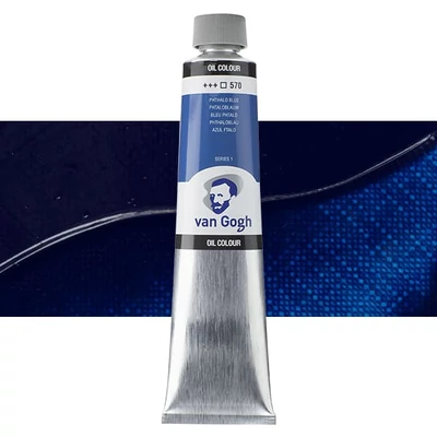 Talens Van Gogh uljana boja, 200 ml - 570, phthalo blue