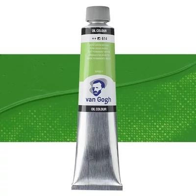 Talens Van Gogh uljana boja, 200 ml - 614, permanent green medium