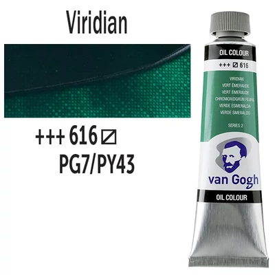 Talens Van Gogh uljana boja, 40 ml - 616, viridian