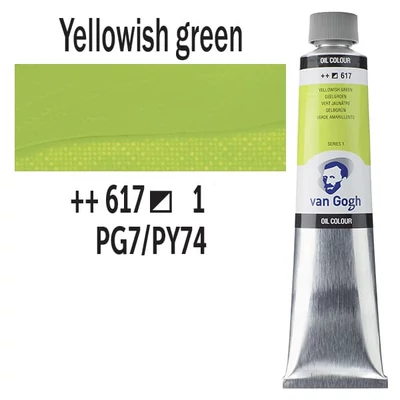 Talens Van Gogh uljana boja, 200 ml - 617, yellow green