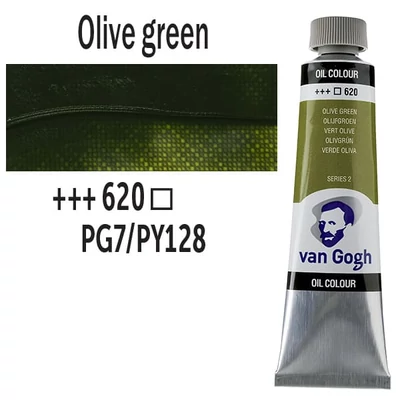 Talens Van Gogh uljana boja, 40 ml - 620, olive green