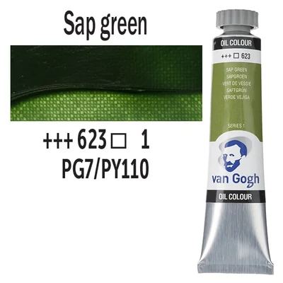 Talens Van Gogh uljana boja, 20 ml - 623, sap green