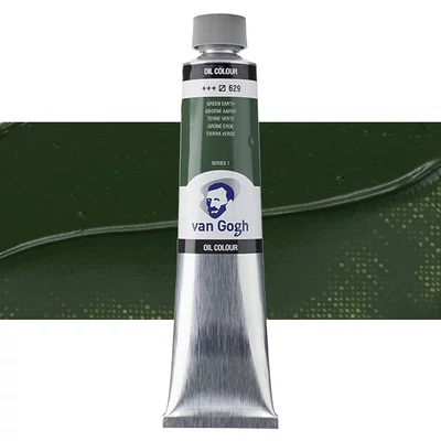 Talens Van Gogh uljana boja, 200 ml - 629, green earth