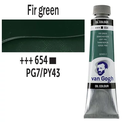Talens Van Gogh uljana boja, 40 ml - 654, fir green