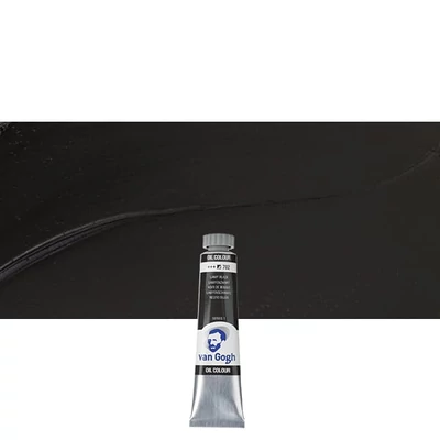 Talens Van Gogh uljana boja, 20 ml - 702, lamp black