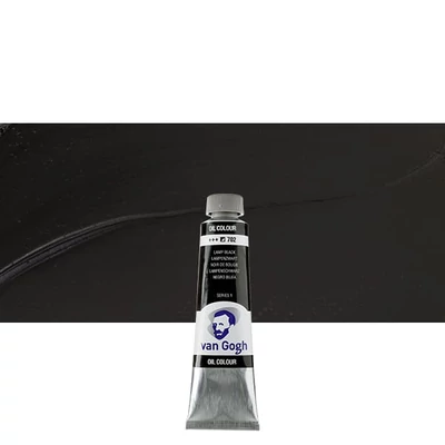 Talens Van Gogh uljana boja, 40 ml - 702, lamp black