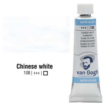 Talens Van Gogh akvarel boja u tubi, 10 ml - 108, chinese white