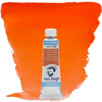 Talens Van Gogh akvarel boja u tubi, 10 ml - 278, pyrrole orange