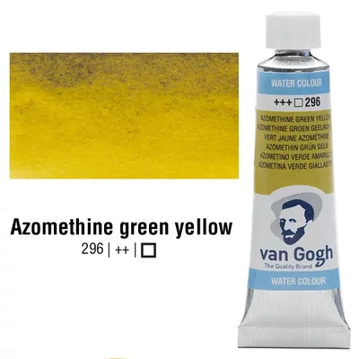 Talens Van Gogh akvarel boja u tubi, 10 ml - 296, azomethine green yellow