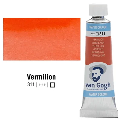 Talens Van Gogh akvarel boja u tubi, 10 ml - 311, vermilion
