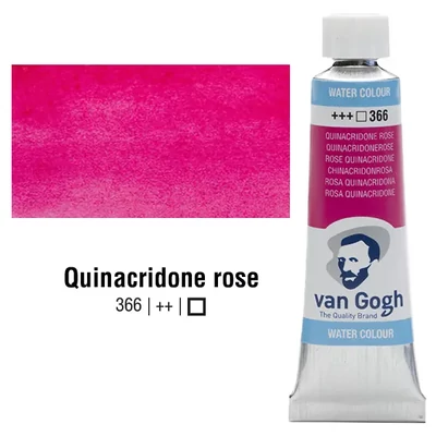 Talens Van Gogh akvarel boja u tubi, 10 ml - 366, quinacridone rose