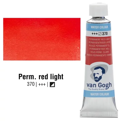 Talens Van Gogh akvarel boja u tubi, 10 ml - 370, permanent red light