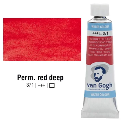 Talens Van Gogh akvarel boja u tubi, 10 ml - 371, permanent red deep