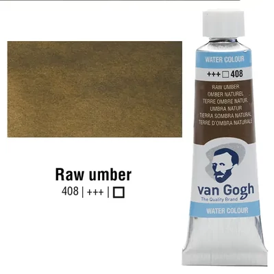 Talens Van Gogh akvarel boja u tubi, 10 ml - 408, raw umber