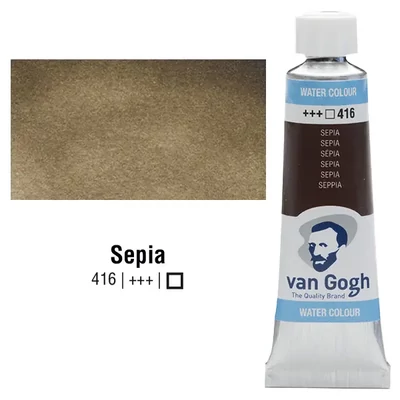 Talens Van Gogh akvarel boja u tubi, 10 ml - 416, sepia