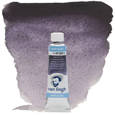 Talens Van Gogh akvarel boja u tubi, 10 ml - 560, dusk violet, granulator