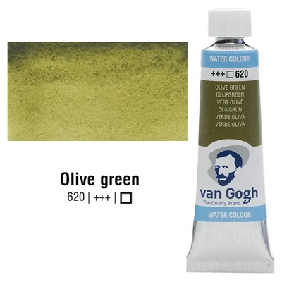 Talens Van Gogh akvarel boja u tubi, 10 ml - 620, olive green