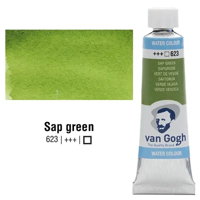 Talens Van Gogh akvarel boja u tubi, 10 ml - 623, sap green