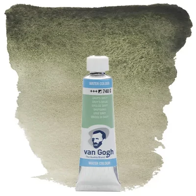 Talens Van Gogh akvarel boja u tubi, 10 ml - 748, davy's grey, granulator