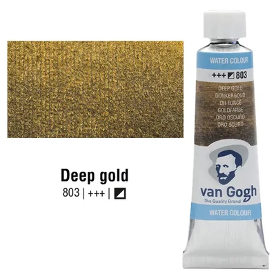 Talens Van Gogh akvarel boja u tubi, 10 ml - 803, deep gold