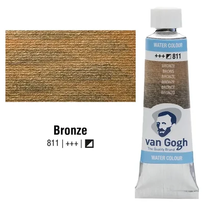 Talens Van Gogh akvarel boja u tubi, 10 ml - 811, bronze