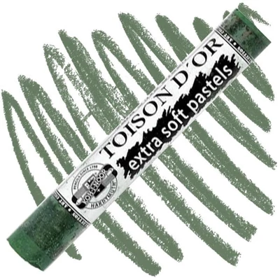 Toison d'Or 8550 ekstra meka praškasta pastelna kreda - 151, olive green dark