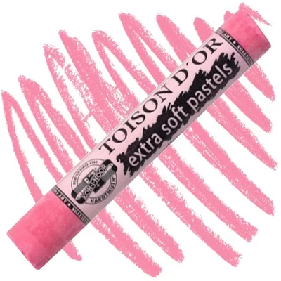 Toison d'Or 8550 ekstra meka praškasta pastelna kreda - 173, damask pink