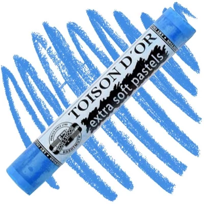 Toison d'Or 8550 ekstra meka praškasta pastelna kreda - 187, cerulean blue
