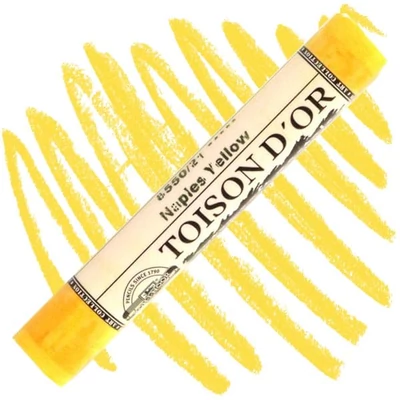 Toison d'Or 8550 ekstra meka praškasta pastelna kreda - 21, Naples yellow
