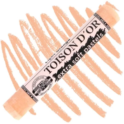 Toison d'Or 8550 ekstra meka praškasta pastelna kreda - 28, light orange