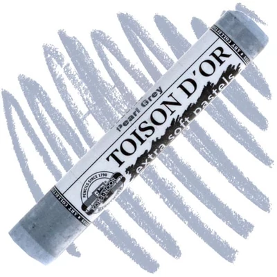 Toison d'Or 8550 ekstra meka praškasta pastelna kreda - 33, pearl grey