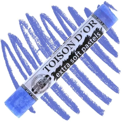 Toison d'Or 8550 ekstra meka praškasta pastelna kreda - 48, cobalt blue